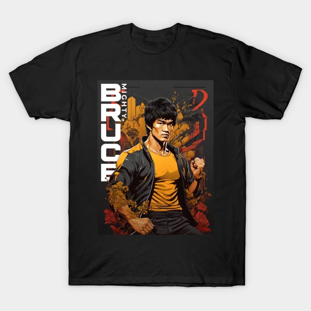 Mighty Bruce T-Shirt by UB design